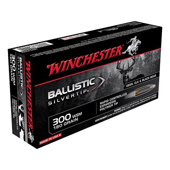 Winchester Ammo SBST300SA Ballistic Silvertip  300 WSM 180 gr Rap